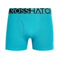 thumbnail image 4 of Crosshatch - Pantalones Cortos Cuadrados Typan para Hombre - Pack de 3 (Cerceta), 4 of 5