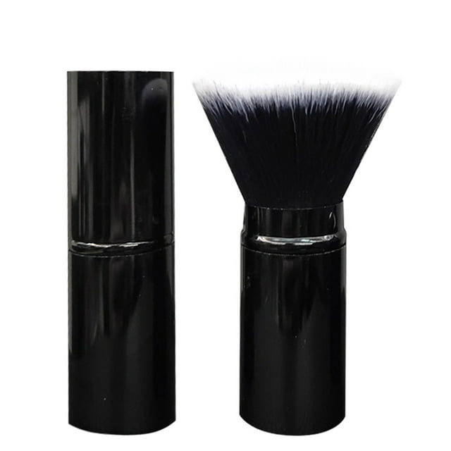 Brocha para polvos faciales para la aplicación de maquillaje. Herramienta de belleza suave para todo tipo de pieles.