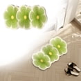 thumbnail image 5 of Cute Flower Bath Mat,Non-Slip Washable Rugs Floor Mat, Bathroom Rugs Non Slip Washable High Absorbent Easy to Clean,Entrance Bedroom Bathroom Indoor Door Carpet For Home(Light green,,16*24 in), 5 of 6