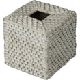 thumbnail image 4 of MadeTerra Rattan Decorative Tissue Box Cover for Bathrooms, Living Rooms and Bedrooms (Square Whitewash), 4 of 7