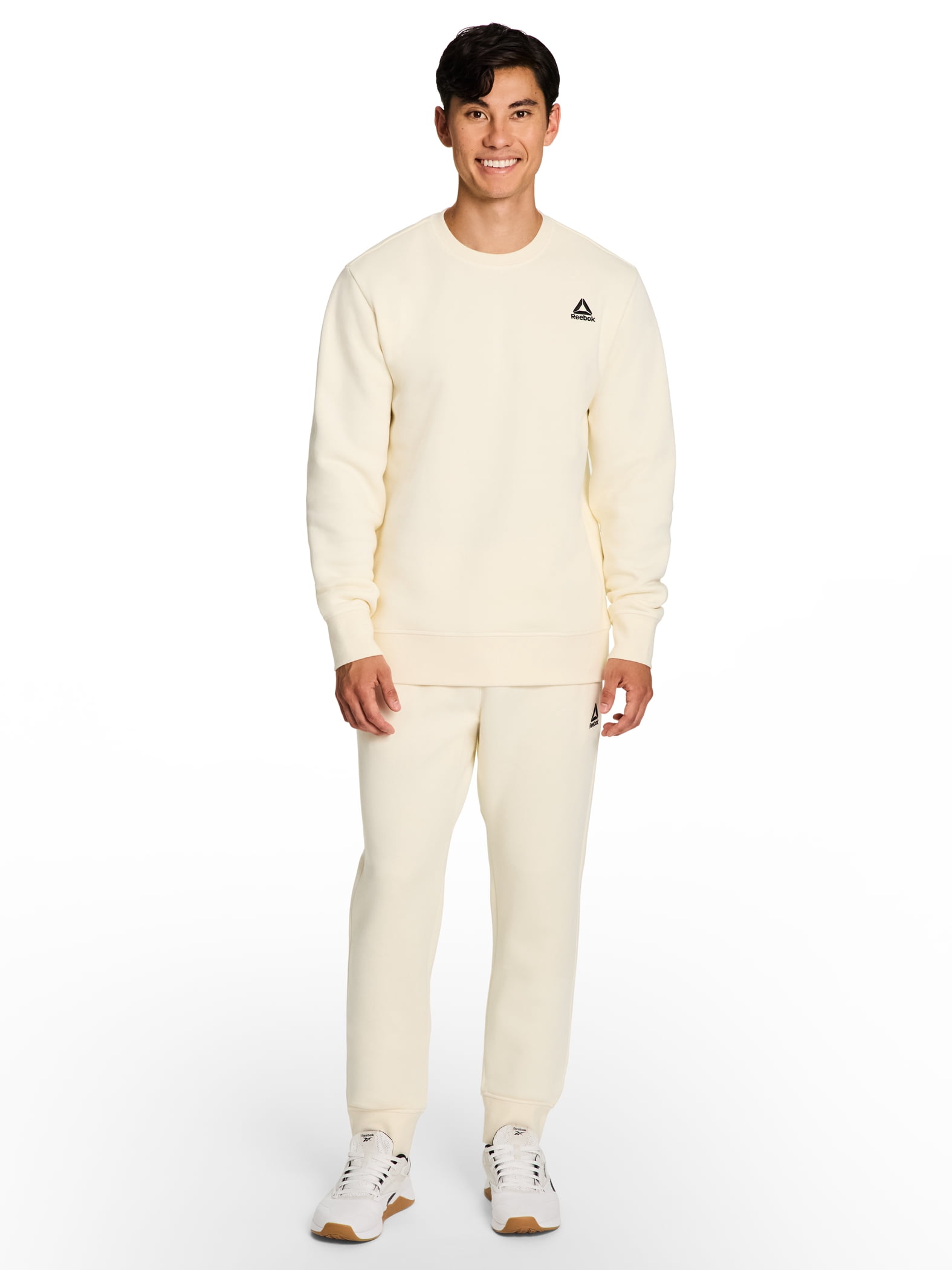 Reebok Men's and Big Men's Game Day Fleece Crewneck Sweatshirt, Sizes XS-5XL