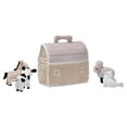 thumbnail image 3 of Lambs & Ivy Baby Farm Plush Barn with 4 Stuffed Animals Toy - Taupe/Gray/White, 3 of 6