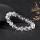 thumbnail image 2 of Pulsera de cuarzo transparente natural con perlas redondas de 12 mm, 2 of 2