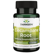 Swanson Full Spectrum Elecampane Root (4:1) 100 mg 60 Capsules