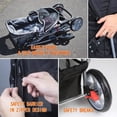 thumbnail image 5 of petsn'all foldable pet stroller - black, 5 of 7