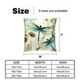 thumbnail image 5 of Dragonfly Pillow Covers and Throw Pillow Inserts - Set of 2, Available in 16x16, 18x18, and 20x20 Inches, Featuring Unique Patterns for Home Decor, 5 of 6