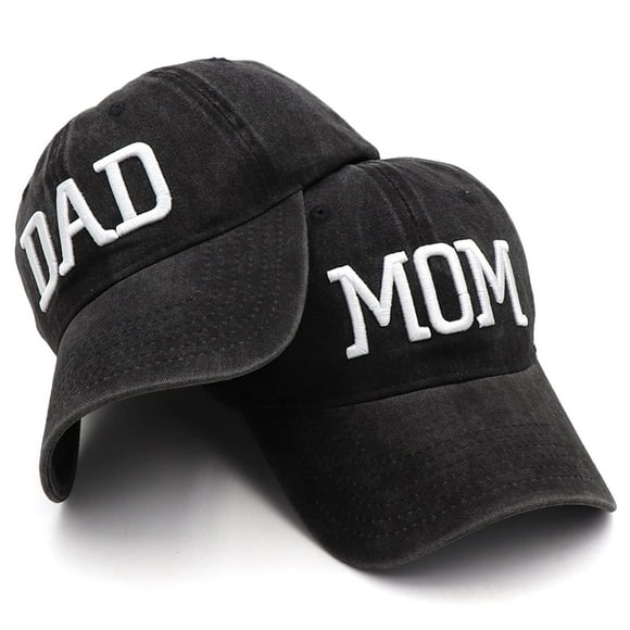 Gorras de béisbol Hiwelove bordadas para mamá y papá