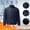 M-Navy, variant on Rinsvye Men Autumn and Winter Mens Coat Snow Solid Zipper Hooded Loose Men Winter Coats with Hood Outdoor Cotton Coat Top Winter for Men Blouse Jacket