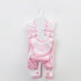 thumbnail image 2 of yocbz Layette Girl Baby Boy Girl Layette Set Cotton Infant Unisex Clothes and Accessories New born Clothing Sets 8PCS Pink,Size for 0-3 Months, 2 of 5