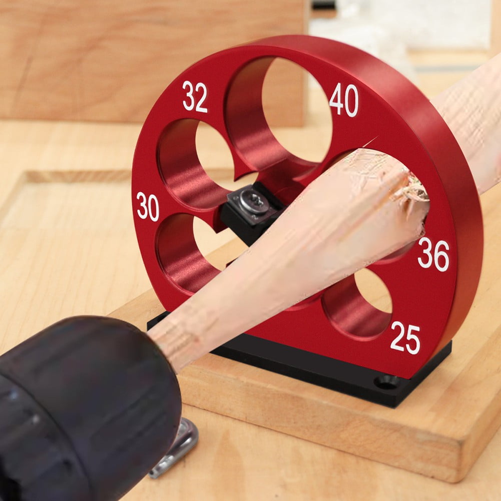 8-20mm Dowel Maker Jig Adjustable Dowel Cutter Plate Round Rod Auxiliary Tool