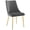 Gray, variant on Bowery Hill 19" Modern Performance Velvet Dining Chair in Navy