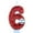 G, variant on Sunxin Event & Party Baseball Birthday Candle Cake Toppers Second Number Baseball Themed Cake Topper Decoration Two Years Candle Red Glitter Number Cake Topper Party, 1X Digital Birthday Candles