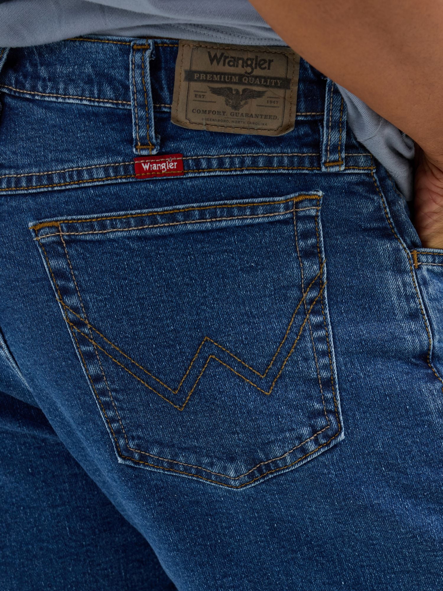 Wrangler® Men's Accelerating Circularity Straight Fit Jean