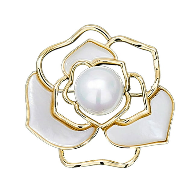 Fashion Drop Brooch Alloy Corsage for Everyday Wear with Versatile Style Statement and Craftsmanship