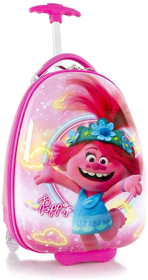 Trolls Kids Hardside Luggage Egg Shaped 