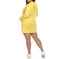 thumbnail image 4 of White Mark Plus Size Hoodie Sweatshirt Dress, 4 of 5