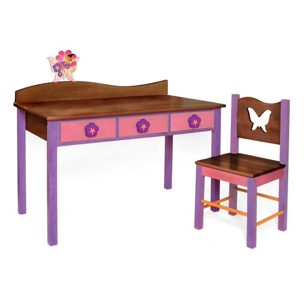 Magic Garden Desk and Chair Set (Chocolate) - Walmart.com - Walmart.com