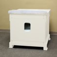 thumbnail image 3 of Bellaterra-Home 45 in. White carrara marble counter top with rectangular sink, 3 of 5