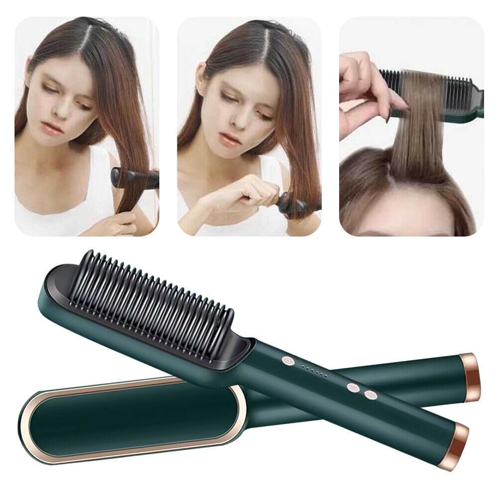 Calily hair straightener brush discount
