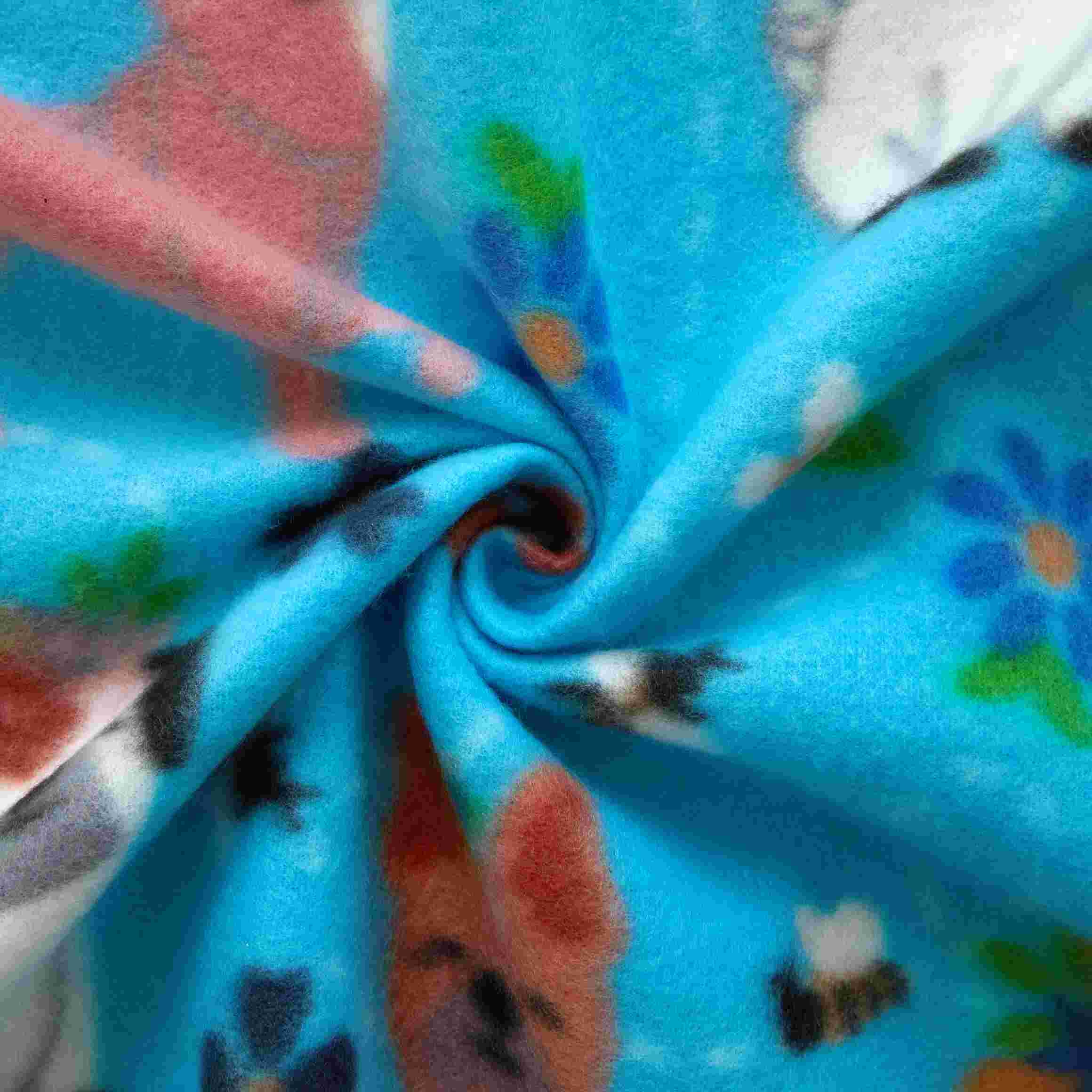 Mainstays Cozy Fleece Throw Blanket, Busy Dogs 50" x 60" All Ages