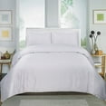 thumbnail image 1 of Home Sweet Collection 3 PC Solid Egyptian Cotton Duvet set (Queen, White), 1 of 4