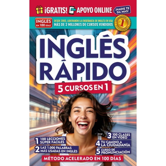 Inglés Rápido. 5 Cursos en 1 / Quick English. 5 Courses In 1 (Paperback)