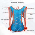 thumbnail image 2 of Greeniant Bolsa de chaleco para correr, plegable para hombres y mujeres, impermeable resistente al desgaste, de vejiga de gran capacidad para Mochilas de mochilero Negro, 2 of 6