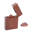 thumbnail image 4 of Estuches para púas de guitarra de madera de nogal, colecciones de accesorios para guitarra, magnéticos y duraderos. con 5 selecciones, 4 of 9