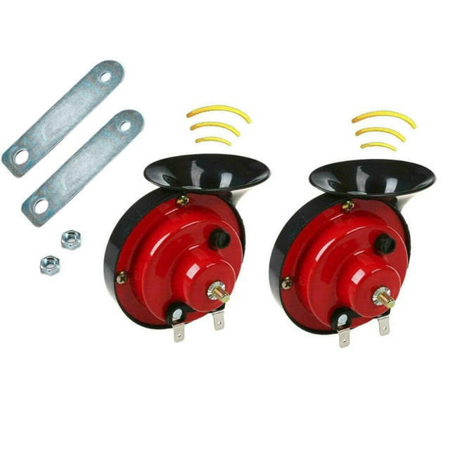 Bocina de tren de 120 dB para camiones, bocina de caracol eléctrica de aire, bocina de caracol para motocicletas, automóviles y motocicletas.
