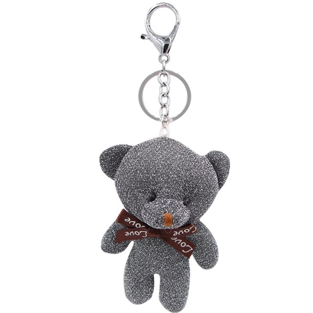Key Chain Mini Bear Key Ring Novelty Keychain for Valentine's Day