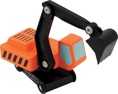 melissa and doug trailer and excavator