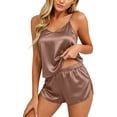 thumbnail image 3 of Bovxnpu Womens Pajama SetCami and Shorts Set Loungewear Sleepwear, 3 of 10