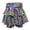 Multicolour-3, variant on Girls' Sparkle Metallic Skirts Layers Ruffle Sequin Tutu Dance Outfits Kids Performance for Kids Birthday Halloween Carnival Party 4T