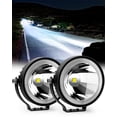 thumbnail image 1 of Luces LED tipo cápsula NAOEVO de 4 pulgadas, 60 W, paquete de 2 unidades, impermeables para todo terreno, 1 of 9