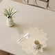 thumbnail image 4 of Fiudx Mantel de Pvc con Estampado Dorado, Antideslizante, Resistente Al Agua y Al Aceite, Aislante Del Calor, Elegante Diseño Floral, Ideal para Cenas En Casa y Bodas, 38 Cm., 4 of 6