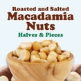 thumbnail image 6 of Dry Roasted Macadamia Nuts Halves and Pieces with Himalayan Salt, 16 Pounds – Vegan, Kosher, Bulk – by Food to Live, 6 of 8