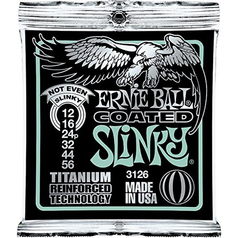 Ernie Ball Coated Not Even Slinky Electric Guitar Strings, Lot of