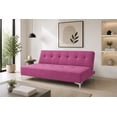 thumbnail image 1 of Sofá Cama EL BAZAR STORE Reclinable Vegas Terciopelo Rosa 3 posiciones 75 cm Altura 170 cm largo 80 cm Profundidad, 1 of 6