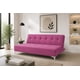 thumbnail image 1 of Sofá Cama EL BAZAR STORE Reclinable Vegas Terciopelo Rosa 3 posiciones 75 cm Altura 170 cm largo 80 cm Profundidad, 1 of 6