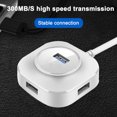 thumbnail image 2 of 4 Port USB 3.0 Hub Distributeur Super Vitesse 5Gbs pour MacBook, Windows Ordinateurs Portables, Tablette PC comme MacBook Pro 2017/2016, 2 of 5