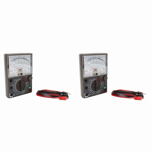 2X Analog Multimeter De-960Tr AC DC Volt Ohm Current Testing Electrical Multitester