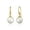 Gold, variant on Elli by Julie & Grace Shell Pearl Earrings 925 Silver