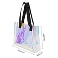 thumbnail image 3 of Unique Bargains Ribbon Printed Gift Bag with Handles Multicolor 7.87"x3.15"x9.84", 3 of 5
