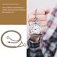 thumbnail image 4 of Cadena de reloj de bolsillo para hombre, cadena de metal para billetera, cadena de metal, accesorio de ropa DIY, 4 of 6