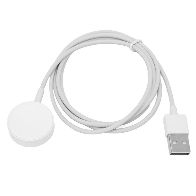 Cable de carga para reloj USB, Cable de carga inalámbrico magnético de 1M para IOS Watch Series SE2 8 7 6 5 4 3 2 1 SE