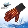thumbnail image 5 of Heated Gloves for Men Women, 7.4v 2200mah Electric Rechargeable Battery Powered Warm Gloves, Up to 8 Hours for Outdoor Skiing Motorcycle Hunting Hiking Camping Snow Shoveling Walking Dogs, 5 of 10