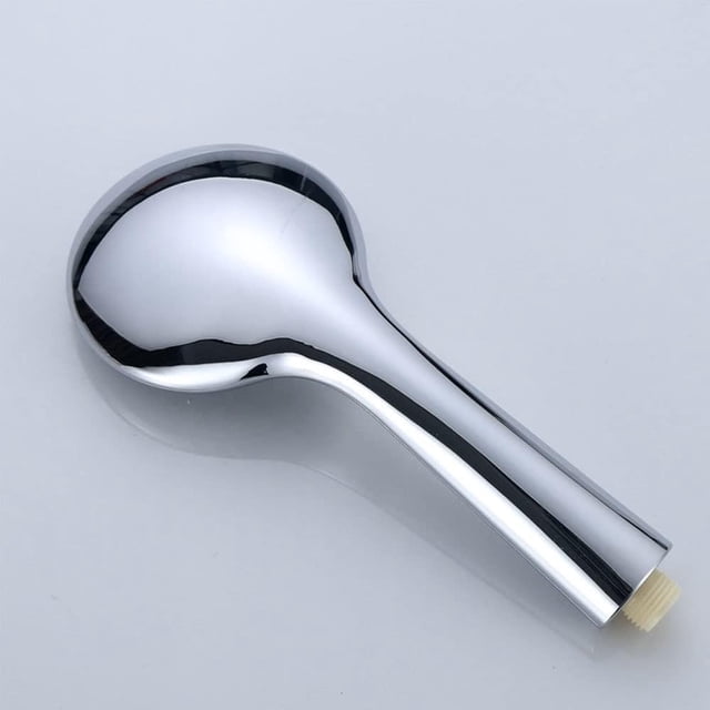 Cabezal de ducha de mano para baño, cabezal de ducha multifunción presurizado con salida de agua de cinco velocidades (color: Plata)