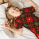 thumbnail image 5 of Balery Christmas Plaid Flower Conjunto de Pijama Infantil de Manga Corta con Estampado – Ropa de Dormir de Algodón Suave-4X-Large, 5 of 6