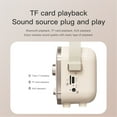 thumbnail image 3 of Retro mini speaker portable wireless Bluetooth speaker microphone outdoor karaoke, 3 of 8
