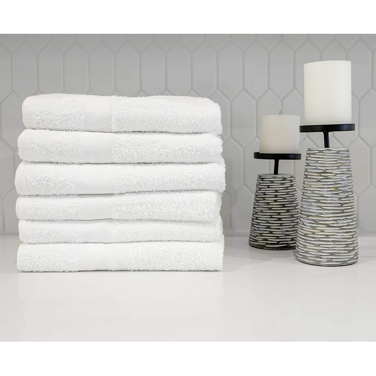 White 100% Cotton Towels in Bulk